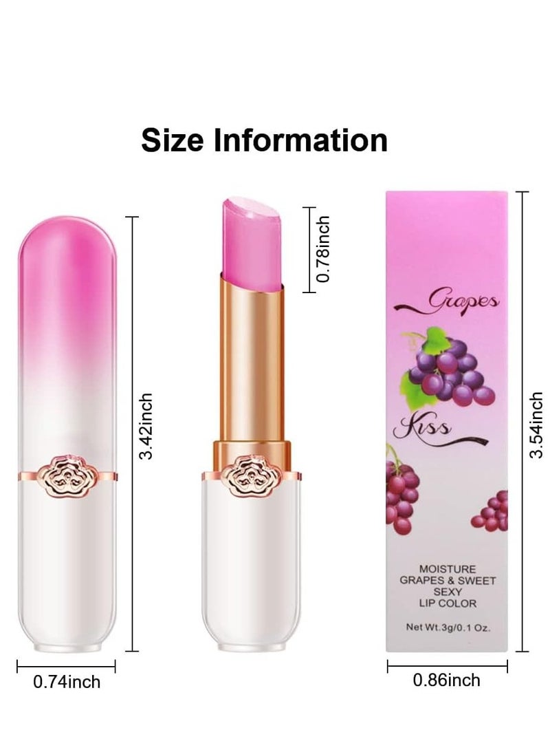 Generic Mango Tinted Lip Balms, Light Pink Lip Tint Gloss, Long Lasting Waterproof Lipstick, Tint Stain Glaze Pack Lipstick for Women Girls 3g  - Image 2