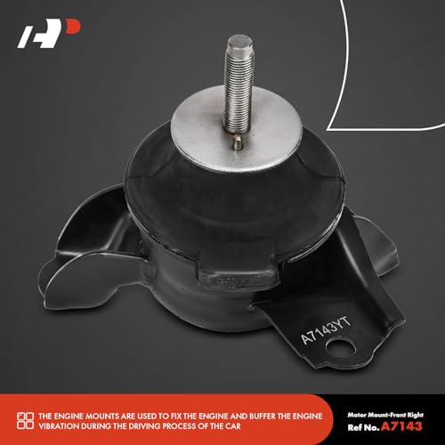 A-Premium 3PCS Front and Rear Engine Motor Mount Kit Compatible with Kia Sportage 2005-2010 & Hyundai Tucson 2005-2009, V6 2.7L, Replace# 219302E300, 219102E100 - Image 5