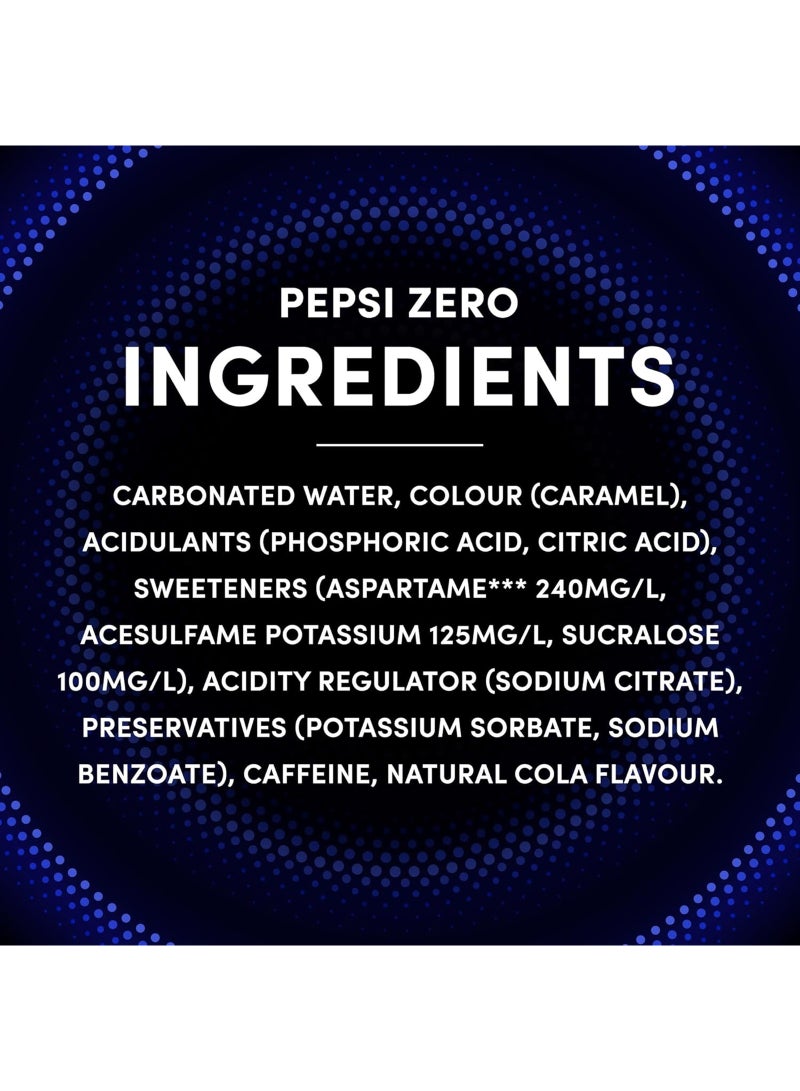 Pepsi علب مشروب غازي صفر الكربون - Image 3