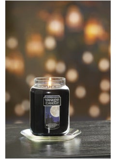 YANKEE CANDLE Midsummer S Night Scented Classic 22 Oz Large Jar Single Wick Candle Over 110 Hours Of Burn Time  - Image 3