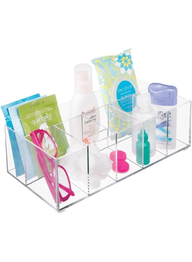 TPGP Makeup Organiser - Cupboard Organiser With 6 Compartments for Makeup Storage, Nail Polish Storage and Eyeshadow Palettes - Clear - Image 5