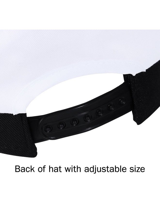 BESTOYARD Adult Yacht Boat Sailor Captain Costume Hat Cap Marine Admiral (White), As Shown, 22 x 15 x 5 cm  - Image 3