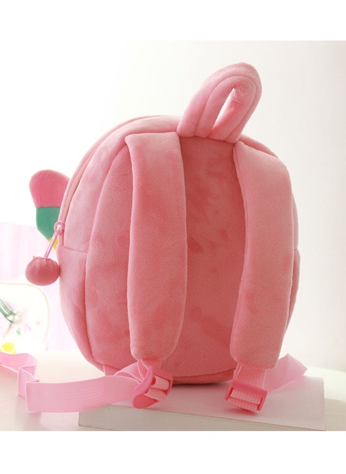 GUDOO - Kids Plush Backpack Mini Backpack for Girls Cute Toddler Backpack Toddler Bag Plush Animal Cartoon Mini Travel Bag for Baby Girl Boy 2 to 8 Years backpacks for girls toddler - Image 1