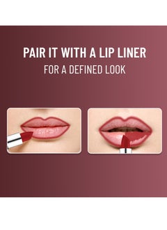 Swiss Beauty Swiss Beauty Pure Matte Lipstick Raspberry 3.8gm  - Image 4