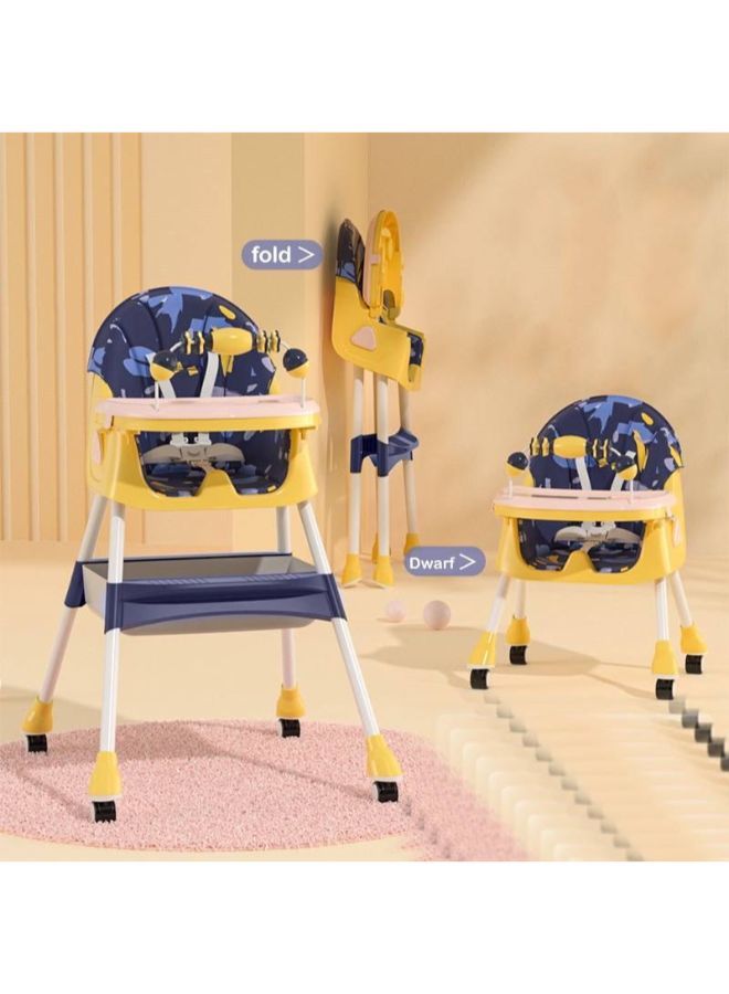 A long dining chair for two-level children 602
