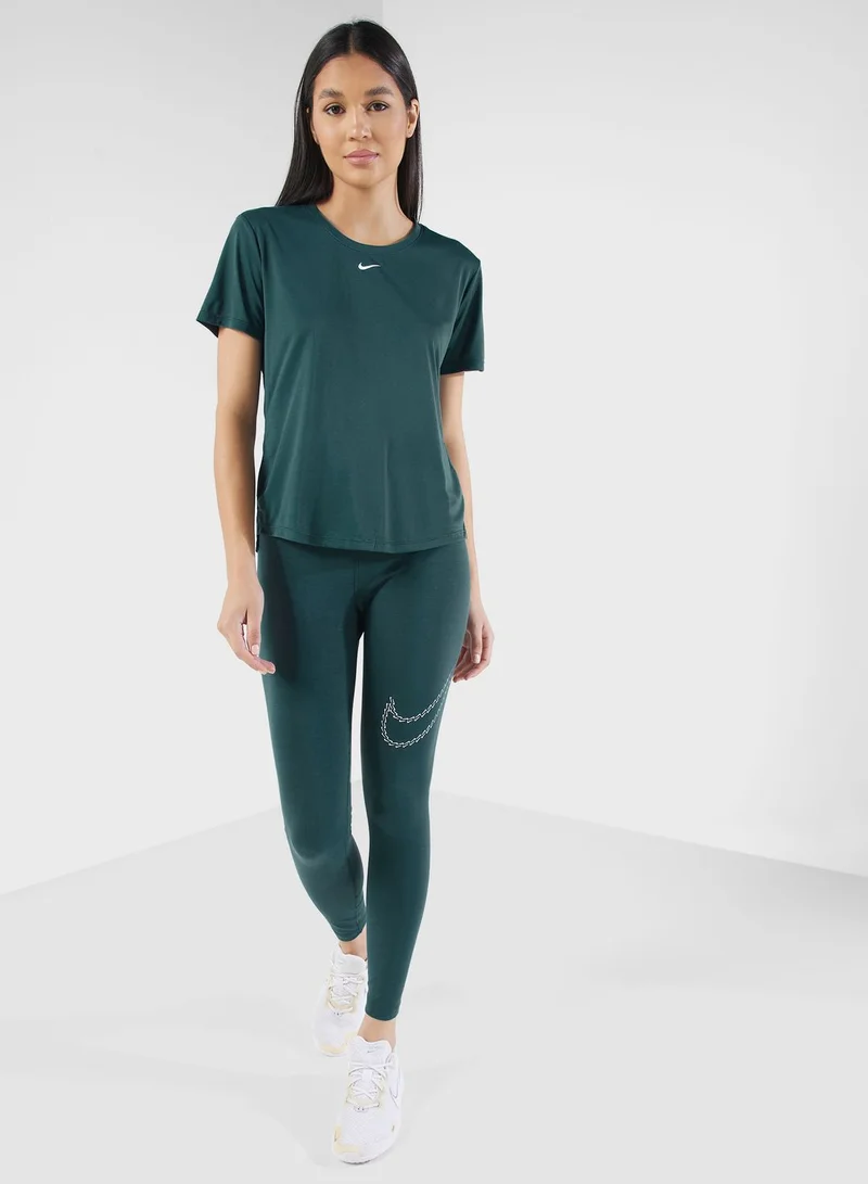 Nike High-Rise Shine Tights.