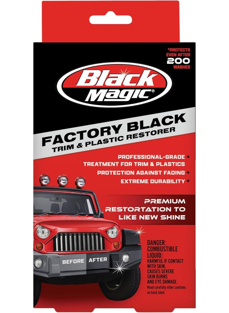 Black Magic 120164 Factory Black Trim Restorer - Image 1