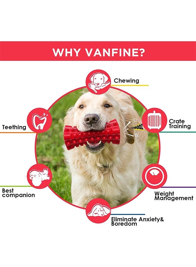 كيلا ألعاب الكلاب ألعاب مضغ الكلاب للكلاب الكبيرة ألعاب مضغ عدوانية ألعاب عصا ألعاب مضغ الجراء مع مطاط طبيعي غير سام لسلالات الكلاب الكبيرة - Image 3