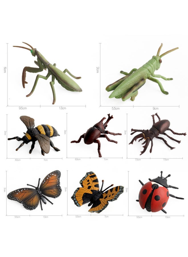 Generic - A Variety Of Simulation Insect Model Animal Decoration Sand Table Scene Science And Education Cognitive Animal Model-Color:PL127-660 Spade Armor 15g - Image 1