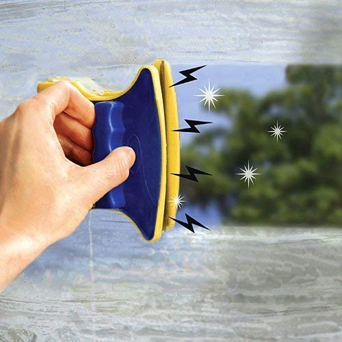 ZURITY Magnetic Window Double Side Glazed 2 Sided Glass Wiper Household Washing Equipment Cleaner Tools for Home Office Daily Use 1PcsMulticolour - Image 5