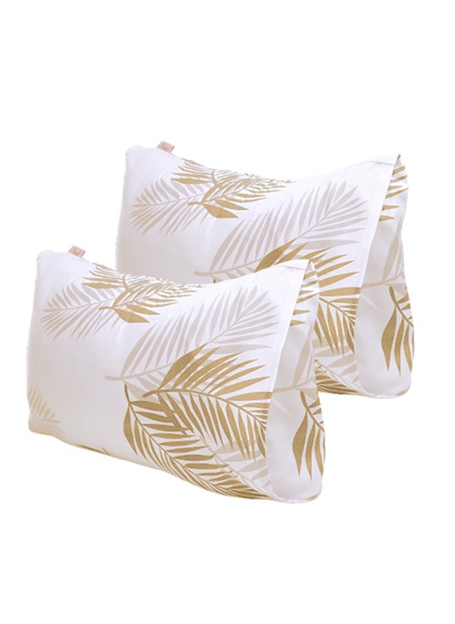 snooze - Fitted Bed Sheet set 3pcs, 160*200 cm+ Free 2 Pillowcases, Moca Tropical design - Image 1