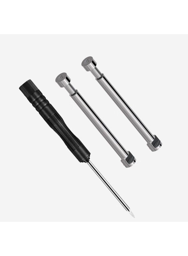 Freeson Freeson Compatible With Huawei Children's Watch 5pro/4x/3x Strap Accessories, Tallation Tool, Ear Hook Screw Cap Connecting Rod [2 Screws + Disassembly Tool], Silver  - Image 5