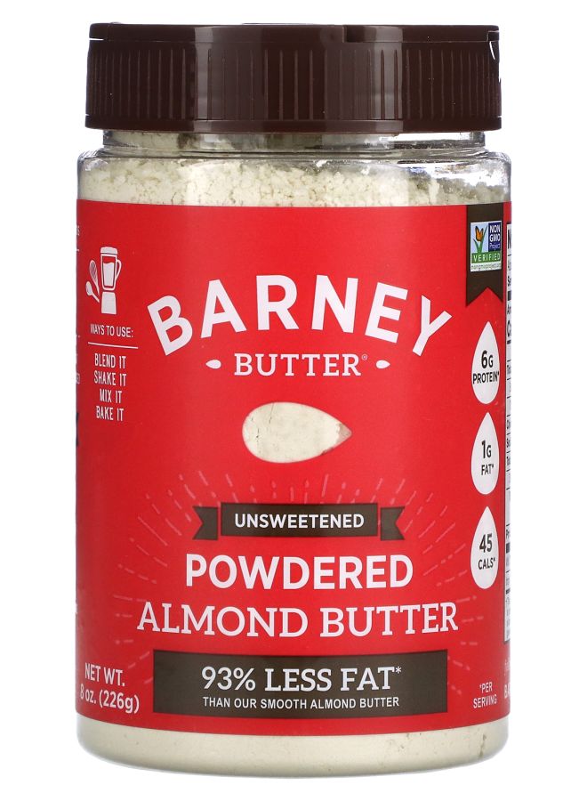 زبدة اللوز البودرة غير المحلاة 8 أونصات (226 جرام)