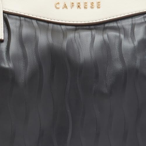Caprese Shyla Satchel, Black-Large | Sleek Solid Designed Shoulder Bag for Women with Adjustable Sling Strap | Spacious Compartments | Perfect for Casual/Party & Daily Use - Image 3