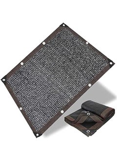 Generic Outdoor Sun Shade Cloth 3x3.3Ft 6.5x6.5Ft 10x20Ft 13x13Ft Black Sunblock Shade Net with Grommets UV Resistant, Garden Sun Shade Mesh Trap for Plant, Greenhouse, Patio, Lawn (Color : Black, Size : 0.  - Image 1
