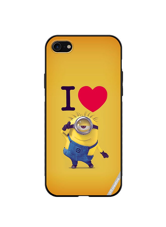 VR CREATIVE Protective Case Cover For Apple iPhone SE (2022) Minions Design Multicolour - Image 1