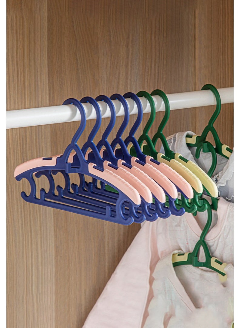 HOMESTAR 20Pcs Kids Hangers,Baby Nursery Closet Hangers,Ultra-Thin Non-Slip Laundry Infant Pant Hangers for Newborn Clothes,Adjustable Children Coat Hanger for Girl Boy Toddler Kids Child - Image 4