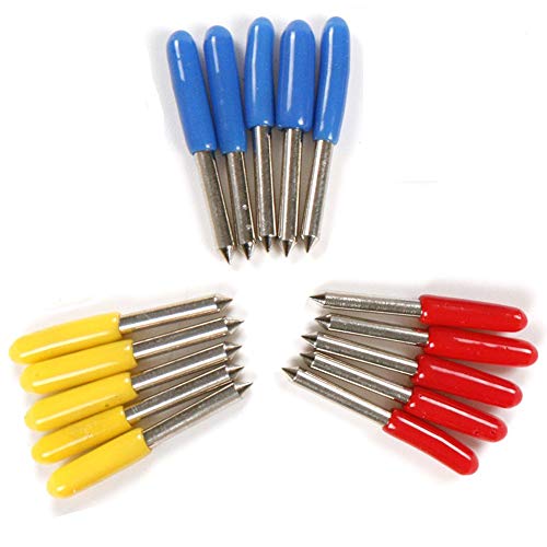 F.L.S 15pcs 30/45/60 Degree Roland Vinyl Cutter Cutting Plotter Blade with Blade Holder - Image 3