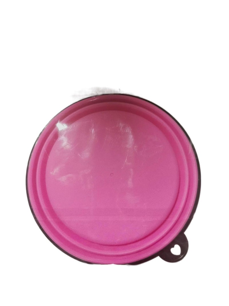 Collapsible Pet Bowl Silicone 1000 ml Portable with Design Carabiner Hook Travel Design and Silicone Build for dogs cats walks and outdoor - Image 1