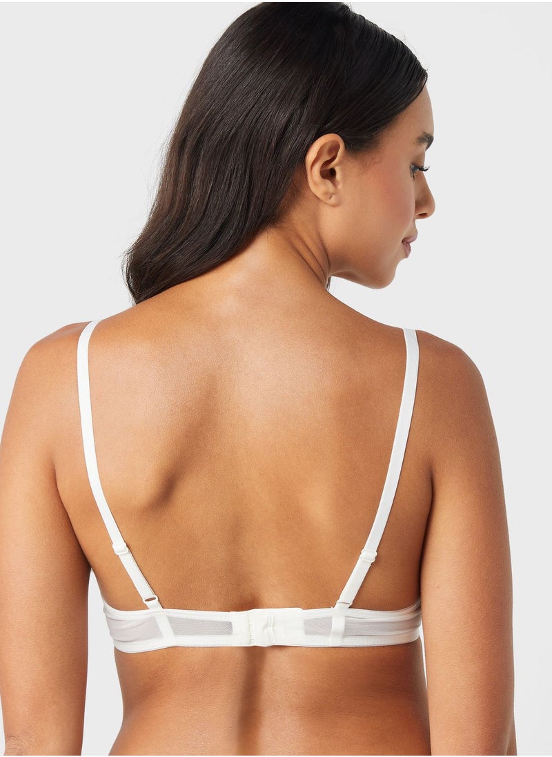 Dorina - Plunge Neck Padded Bra - Image 1