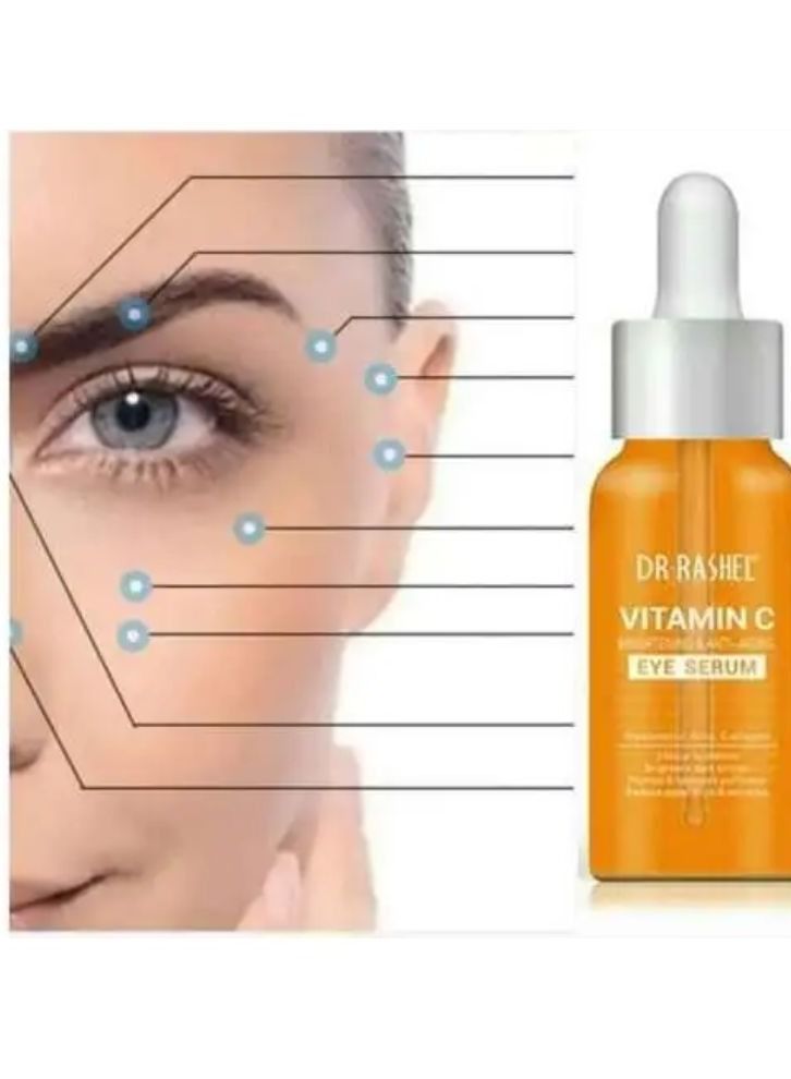 RASHELL Vitamin C Eye Brightening Anti-Aging Serum 30ml - Image 2