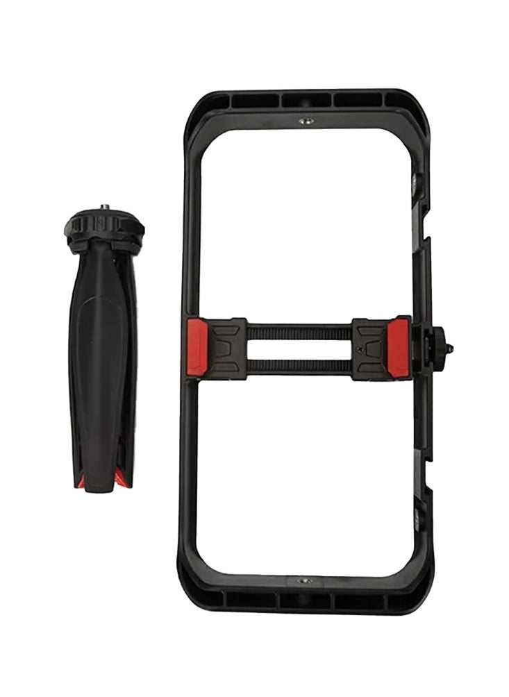 Mobile Phone Tripod with Durable ABS Design MT-33 , Lightweight and Foldable Tripod with Adjustable Legs and 360° Rotation , Compatible with Most Smartphones, Ideal for Vlogging, Professional Photography, Live Streaming and Videos - Easy Setup and Quick Use on the Go