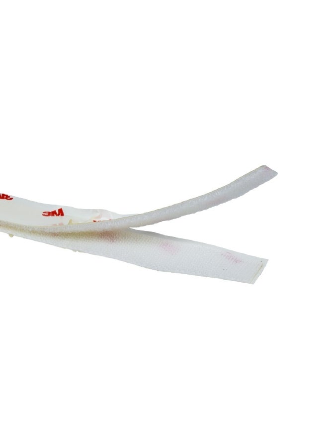 Scotch  Versatile Indoor Velcro Strap Fasteners White 1.90 x 450 cm RF4760  - Image 2