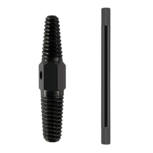KEWAYO Dual-Ended Screw Extractor & Bolt Remover Set (1/2" & 3/4") - Heavy Duty Carbon Steel for Plumbing, Valves, Faucets - Image 1