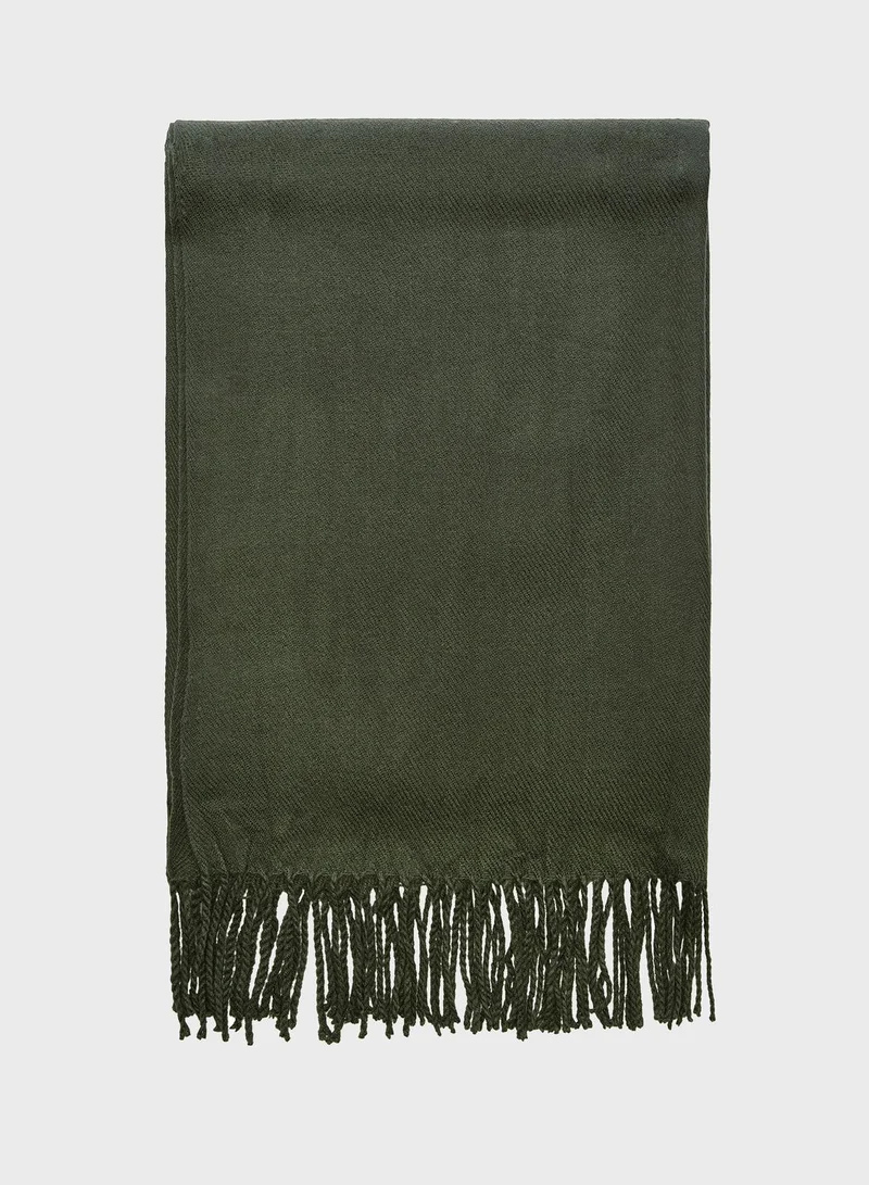 JACK & JONES Fringe Hem Scarf