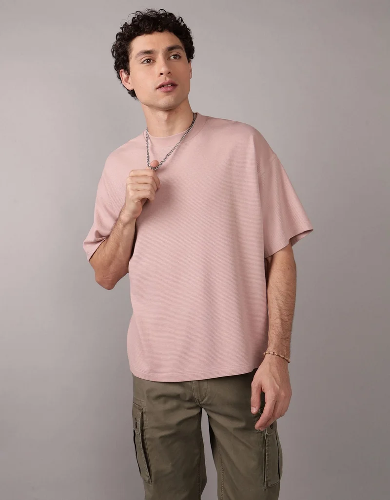 AE Oversized Textured T-Shirt