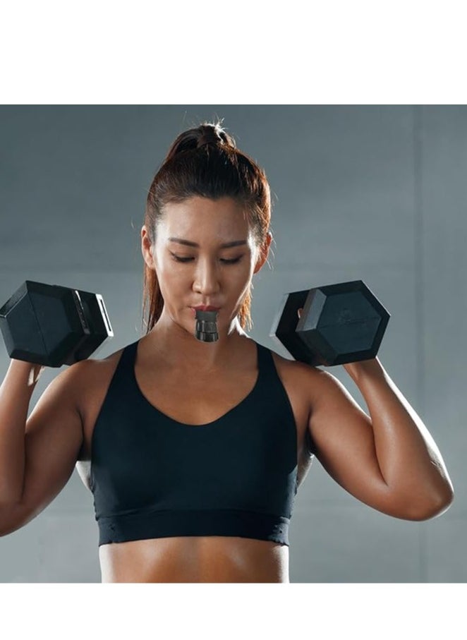 Generic - Breathing Training Device Portable Adjustable Resistance Lung Exerciser for Daily Care and Exercise - Image 1