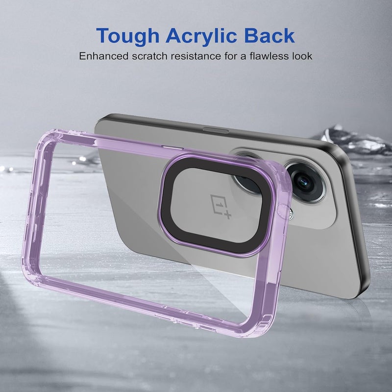 ZAPCASE Back Case Cover for OnePlus Nord CE 3 Lite 5G | Compatible for OnePlus Nord CE 3 Lite 5G Back Cover | Case Cover with Camera Protection | (TPU + PC | Translucent Purple) - Image 5