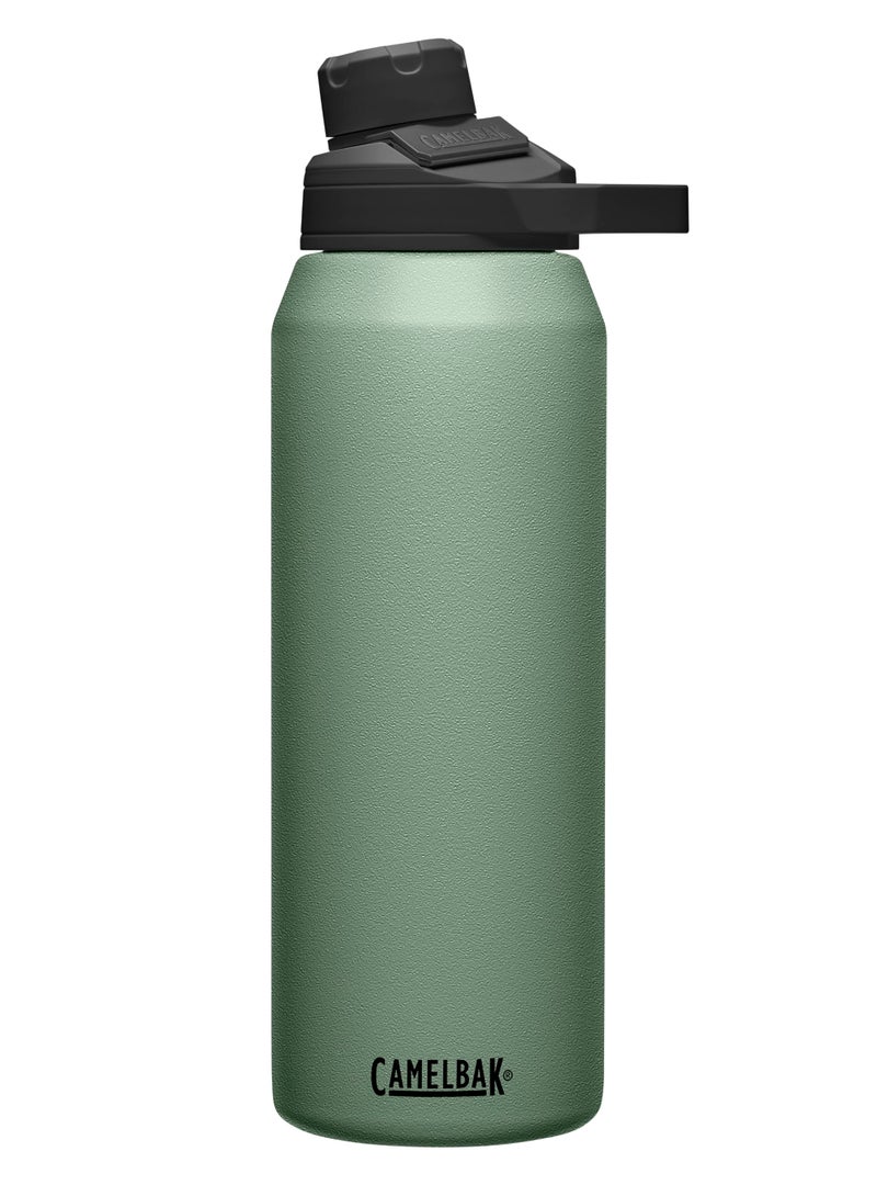 CamelBak Chute Mag 32oz Vacuum Insulated Stainless Steel Water Bottle, Moss - Image 1