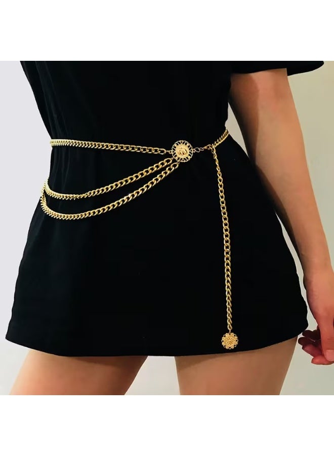 Goolsky Ladies Multilayer Body Chain - Image 1