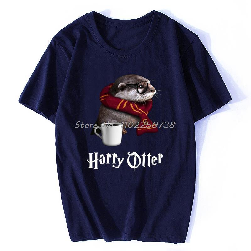 Funny Otter T-Shirt - Just Another Day For Otter Lover Funky - Image 1