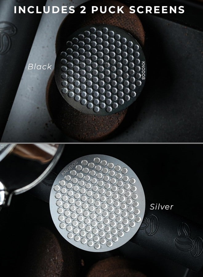 KNODOS Espresso Puck Screen 54mm Breville Compatible 2 Pcs Stainless Steel Ultra-Thin 0.8mm Portafilter Screen, Fits Breville Barista Express, Pro, Touch, Bambino, Duo Temp,Impress, Infuser (53.3mm) - Image 3