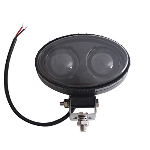 LY8 LED Forklift Safety Lights Blue Zone Warehouse Pedestrian Warning Spot Light 8W 5.5inch 10V-80V(Blue) - Image 4