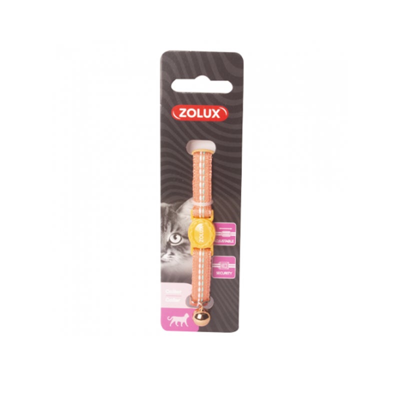 ZOLUX Zolux Tempo Nylon Regular Collar, Orange 