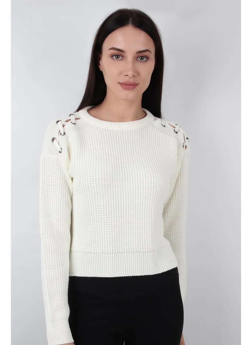Alexander Gardi Alexandergardı Shoulder Detailed Knitwear Sweater (B20-18837)