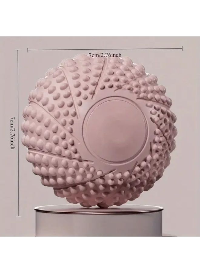 Gray Multi Functional Massage Ball For Foot Muscle Relaxation Yoga Fascia Roller Tool - Image 4