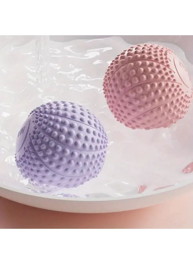 Gray Multi Functional Massage Ball For Foot Muscle Relaxation Yoga Fascia Roller Tool - Image 5