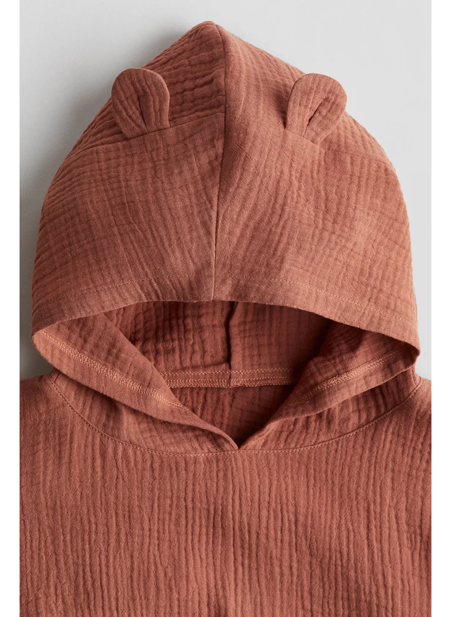 H&M Cotton Muslin Poncho Towel