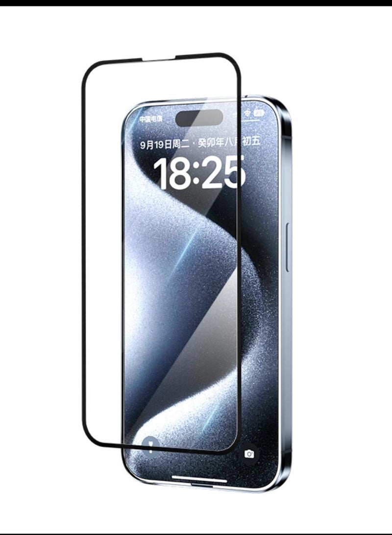 Hammer Integrated Hummer package for iPhone 15 plus , anti-yellowing, resistant to falling by a degree, slim crystal case, full lens protection, anti-scratch - Image 4