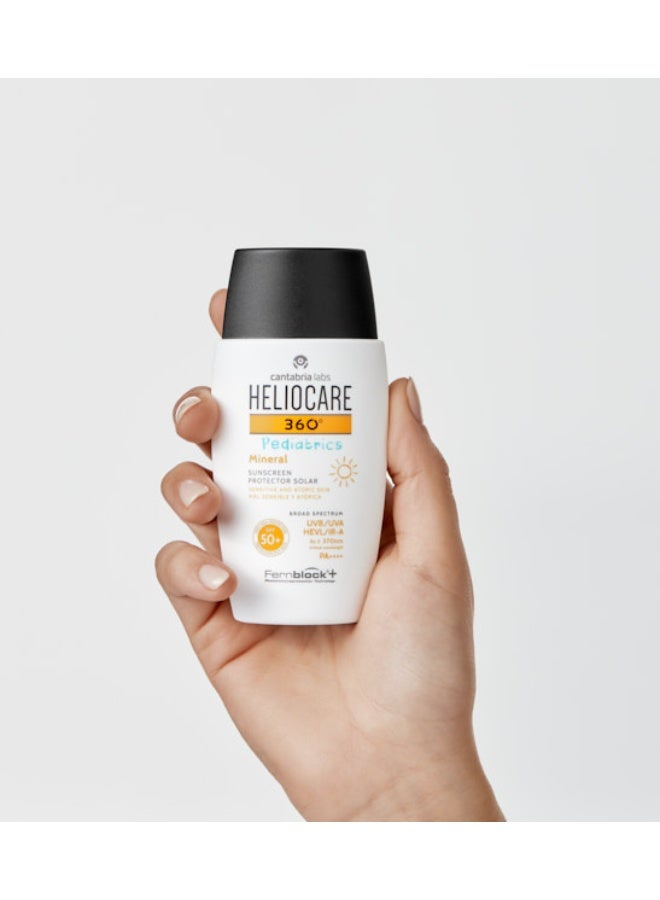 هيليوكير 360º واقي شمس معدني للأطفال بعامل حماية من الشمس 50+ 50 مل - Image 4