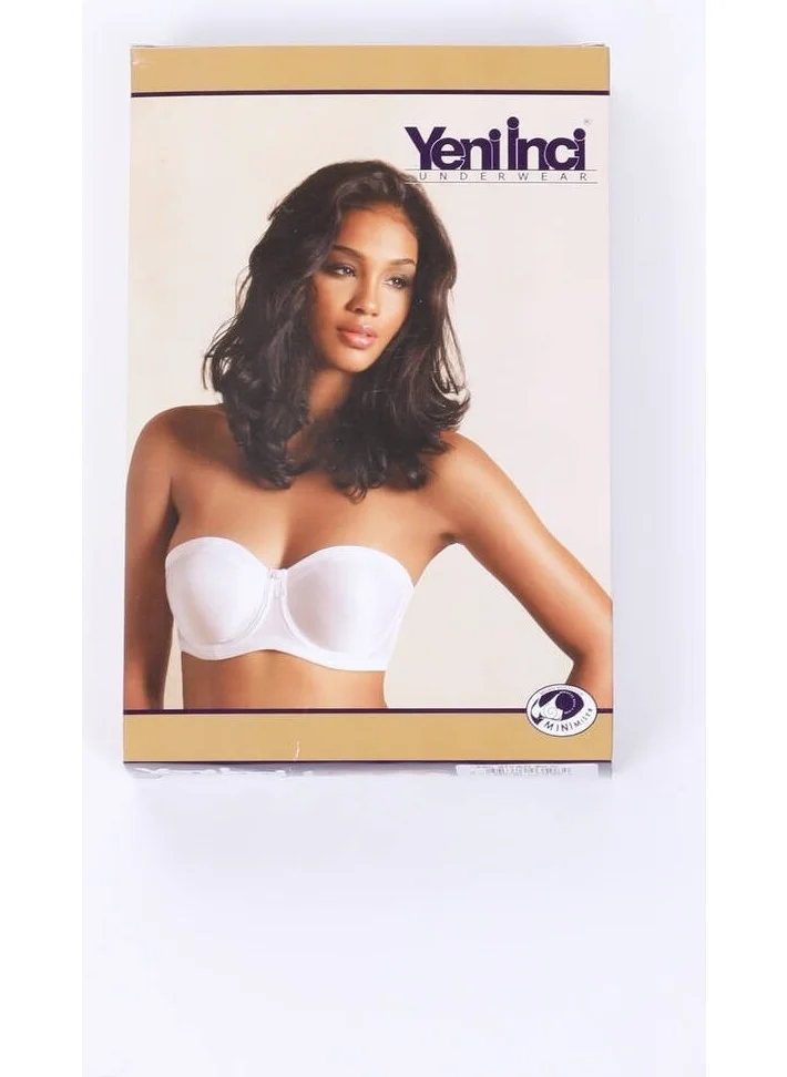 Yeni İnci New Pearl Women's Strapless Gain Bra