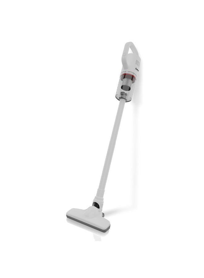 Saachi Stick Vacuum Cleaner NL-VC-1113-WH, 400W Strong Suction ≥13kPa, HEPA Filter, 0.5L Dust Cup, Lightweight Corded Vacuum, Low Noise - Image 1