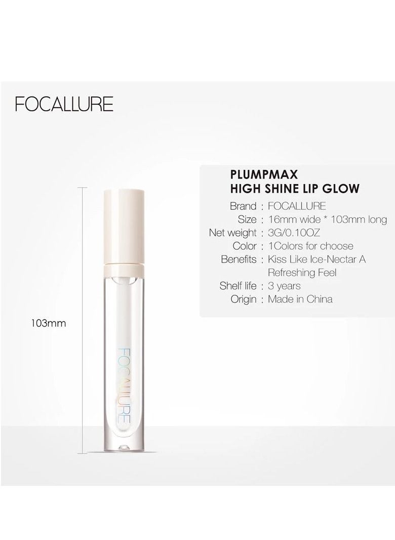 FOCALLURE ملمع شفاه عالي اللمعان عين القطة FA-153 #9  - Image 3