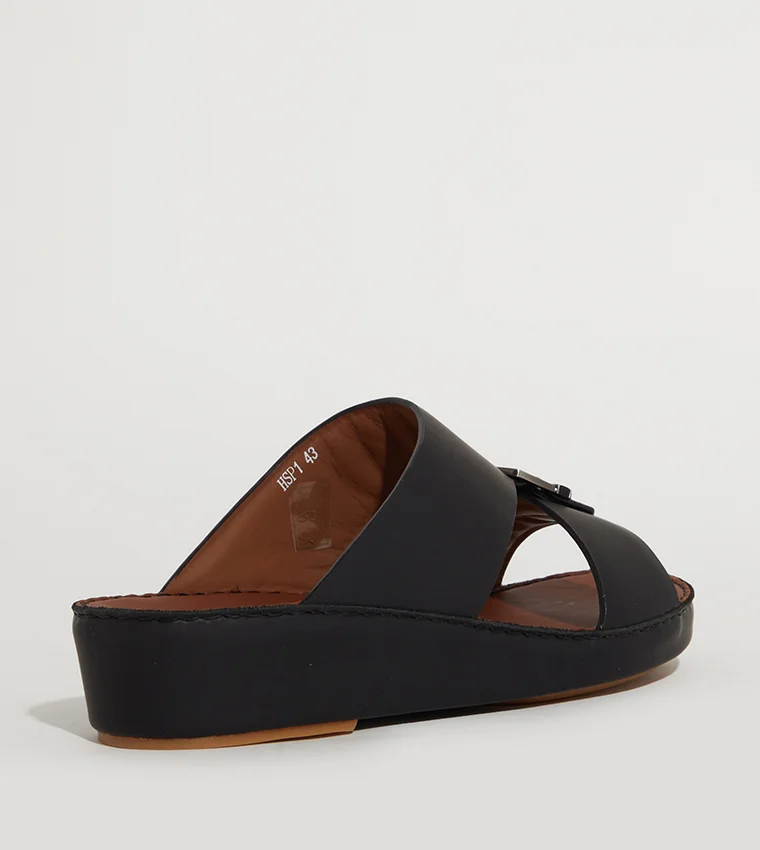 Hush Puppies  Hush Puppies Men's Black Sandals for Men | Best Price UAE