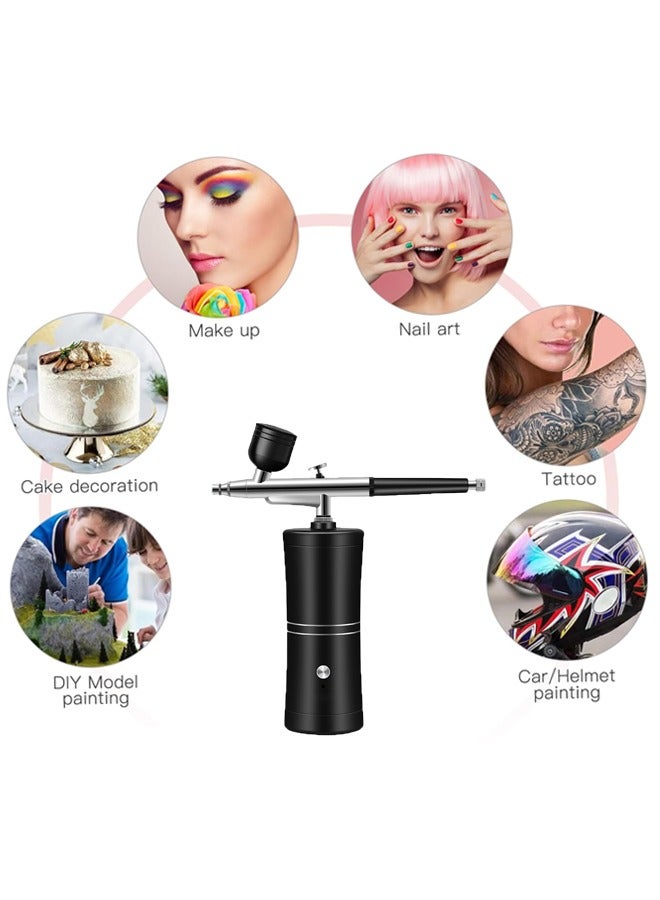 Skin Need Portable Oxygen Injection Airbrush Kit with Compressor | High-Pressure Face Spray Pen for Skin Care, Anti-Aging & Whitening | Home & Professional Use - Image 3