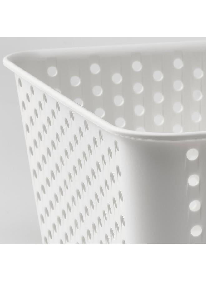 erorex Storage Basket, White, 15X20X10 Cm - Image 5